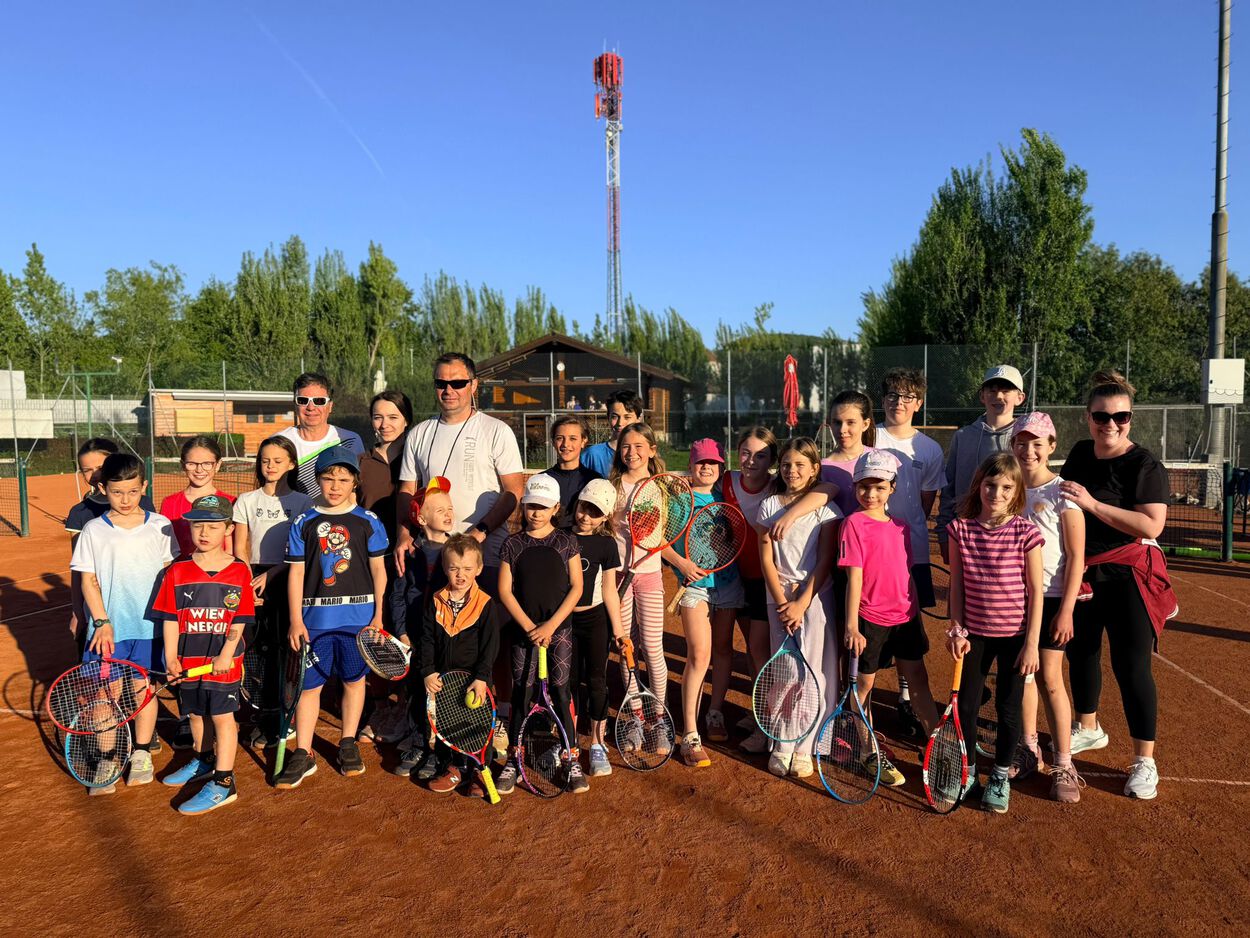 Ein erfolgreiches Tennis-Kids-Schnuppertraining geht zu Ende!